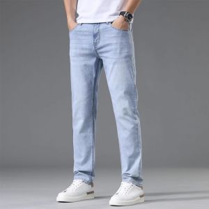 WEIJINSHI | High-end Summer Stretchy Denim Pants For Men