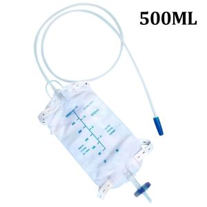 500ml/750ml/1000ml Urine Elder Incontinence Collection Bag Urination Bag Storage Bag with Tube Portable Drainage Bag