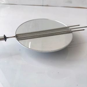 Cây Xiên 3 chạc INOX nướng ĐÙI GÀ CHIM CÚT cho máy nướng quay tự động cho lò 5 xiên - 7 xiên - 10 xiên và 15 xiên