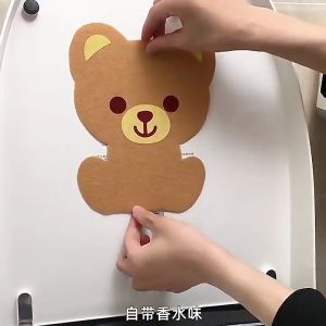 Stiker Tempel Dinding Pewangi Ruangan Kartun Lucu Beraroma Menghilangkan Bau Toilet Tahan Air