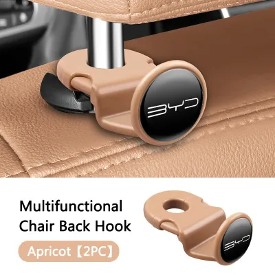 2pcs Mini Car Interior Hanging Storage Hook Clips Organizer For BYD Atto 3 Yuan Plus Han Tang EV F3 E6 Dmi Song F0 Qin Pro G3 I3