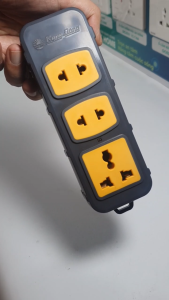 Ổ Cắm Công Suất Cao 6000W Rạng Đông OC10 Dùng Cho Bếp Từ Nồi Lẩu Máy Hàn. Ổ Cắm Đa Năng Có Đèn Báo