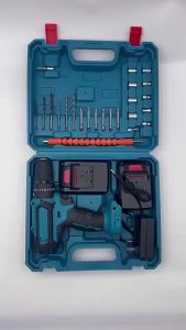 OLOEY | Electric Impact Screwdriver Cordless Power Tool with Multifunctional Design Adjustable Torque for Home DIY and Professional Use