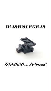 Z Rail Riser 3slots v1 WARWOLFGEAR