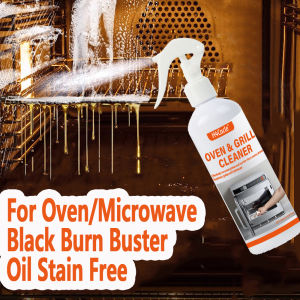 Oven Grill Cleaner Kitchen Cleaner Cooktop Degreaser Deodorizer Grease Stain Remover for GrillsMicrowaves Tile Kitchen Cleaning