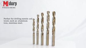 Mata Bor Besi HSS Co Cobalt diameter 1-10mm mata bor Kobalt ms7