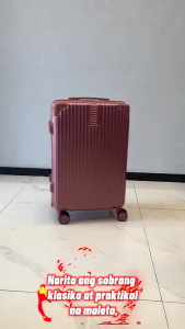 Cabin Luggage 24 Inch 360° Spinner Wheels Lightweight Waterproof Universal Traveller Luggage  Bag Trolley Bag 行李箱 旅行箱