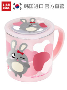 Cốc Nước Bằng Thép Không Gỉ 304 Có Khóa Cho Trẻ Em Cốc Đựng Trà Bằng Nhựa PP Có Khóa Kín Chống Bỏng Dùng Tại Nhà Cốc Đựng Trà Hình Tròn Cỡ Nhỏ
