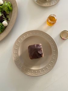 Elegant Italian Pasta Plate Set of High Aesthetic Value Fish Dish Coffee Cup Seven Inches Precise And Attractive Breakfast Plate