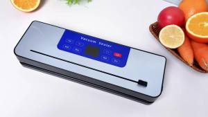 Máy Hút Chân Không Di Động Không Dây Chiều Dài Niêm Phong 30cm Bảo Quản Thực Phẩm Có Màn Hình Đếm Ngược Nhiều Nút Bấm Chống Nước