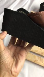 Sandal wedges sandal wanita dewasa tren