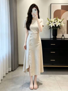 unifittoo | Unique French Style Irregular Set Two-piece Outfit Summer
