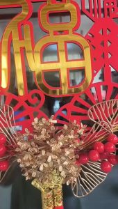 38cm Large Size CNY Hanging Decoration Pendant Spring Festival Entrance Scene Layout Pendant 立体新年挂饰