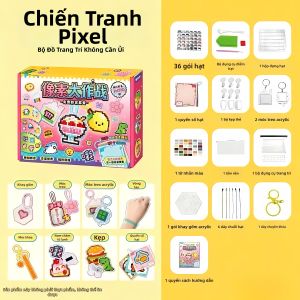 WANWEI | Bộ Đồ Chơi Tự Làm Hạt Không Cần Ủi