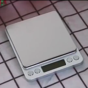 Portable Digital Electronic Scale High Precision Food Baking Jewelry Balance Silver Lightweight Compact Kitchen Measuring Tool