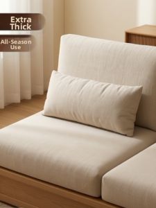 Elegant All-Season Sofa Cushion