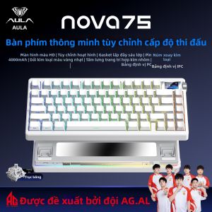 AULA | Bàn Phím Cơ Không Dây 3 Chế Độ Tùy Chỉnh