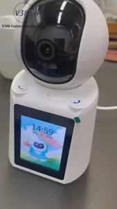 ✅100% Original Yoky Smart CCTV Camera Video Calling With LCD Screen 1-Key Video Phone View Two-Way Voice V380