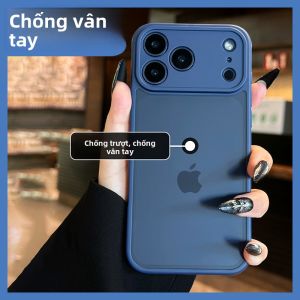 DAIMANG | Ốp lưng bảo vệ Silicone Màu Cam cho iPhone 17 Pro Series Chống Sốc Thiết Kế Đơn Giản