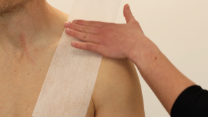 Sporttape Fixation Tape เทปเสริมการยึดติด เหนียวพิเศษ แข็งแรง ระบายอากาศได้ดี สำหรับกีฬา ขนาด 5cm 10cm x 10m