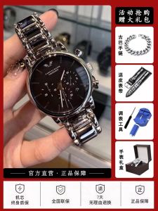 Arnold Schwarzenegger Black Knight Large Dial Mechanical Watch Mens New 2025 Stylish Student Fashion Quartz Movement Stainless Steel Band