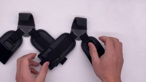 Kait Pergelangan Tangan Pull-Up Angkat Besi Kebugaran Latihan Kekuatan Peralatan/Olahraga Batang Horizontal Pengait Penguat Tangan