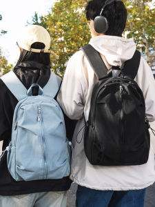 กระเป๋าเป้สะพายหลังนักเรียนน้ำหนักเบาขนาดเล็กแบบผู้ชายและผู้หญิงสำหรับเดินทางแบบลำลองในฤดูใบไม้ร่วงปี 2025 กระเป๋าเป้สะพายหลังแบบอเนกประสงค์