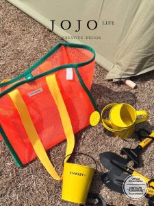 Kids Mesh Beach Bag with Large Capacity