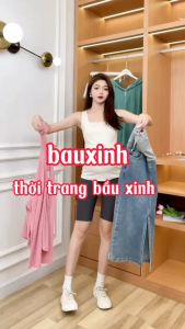 CHÂN VÁY JEAN BẦU CÔNG SỞ ĐEP-CHÂN VÁY QUẢNG CHÂU LOẠI ĐẸP DÁNG DÀI XẺ TRƯỚC THỜI TRANG