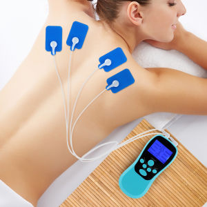 Rechargeable 8 Modes Tens Unit EMS Electric Muscle Stimulator Microcurrent Acupuncture Digital Therapy Full Body Massager Dual Channel Anti-cellulite Relax Back Neck Foot Leg