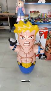 OLLYKIDS Boneka Tinju Mainan Samsak Anak Bop Bags Merk Intex 44672 Balon Tinju Ban Pukul Mainan Anak