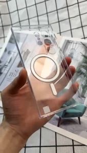 New Casing Magsafe Clear For S24 Ultra S25 Ultra Case Pengisi Daya Berkualitas