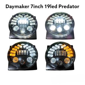 Daymaker 19 LED 7 Inch Import 90 Watt plus socket Ninja Megapro Tiger Scorpio King W-175 Vixion Byson dll