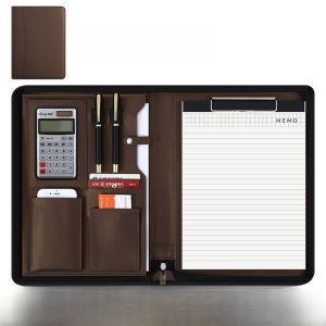 Thư Đựng Tài Liệu Da A4 Có Khóa Kéo Đựng Tài Liệu Văn Phòng Đa Chức Năng Đựng Hợp Đồng Kinh Doanh Lưu Trữ Tài Liệu