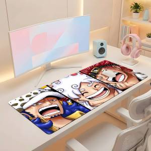 Bandai | One Piece Anime Mouse Pad Large Rubber Gaming Desk Mat With 2MM Lock Edge For Laptop