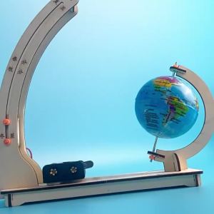 DIY STEM Mô Hình Trái Đất Bằng Gỗ Chu Kỳ Ngày Đêm Giáo Dục Quả Cầu Đồ Chơi Khoa Học Bộ Dành Cho Trẻ Em Lớp Học Vật Lý Học Tập Đồ Chơi Thủ Công