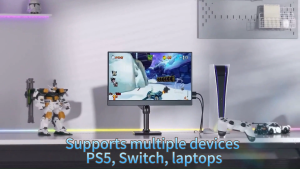 【Local Warehouse】ZOOMEDIN 14 1080P Touch Screen Ultra-Slim Portable Monitor for Laptop100% SRGB External monitorDual Speaker Extender Display.USB HDMI VESA with Smart Cover for LaptopPC Phone Xbox PS4/5 Switch【Delivered Whinin 72 Hours】