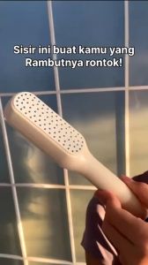 Magic Comb Teleskopik Sisir Rambut Tarik Anti Kusut Mudah Dibersihkan Dan Praktis RB008