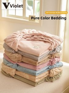 Violet | Thick Warmth Bed Skirt