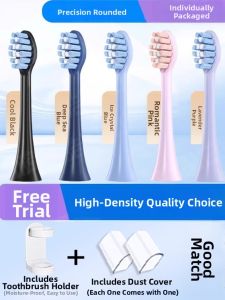 Electric Toothbrush Heads Compatible with Flyco TH01/FT7105/7108/7205 Replacement Universal 4091 Deep Cleaning Adult Hardness