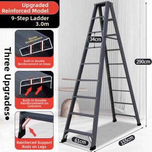 Multifunctional Construction Home Use Aluminum Extension Step Ladder