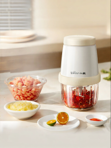 [China Plug Without Adapter] Bear | Electric Garlic Mincer & Meat Grinder 2025 Model
