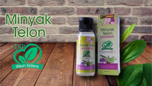 Griya Herba Minyak Telon Lavender Plus Daun Bidara 60 ml Hindari Gigitan Nyamuk Original BPOM