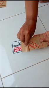 Emblem kunci kontak akrilik BEAT DELUXE acrylic Kode GK.03