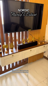 Modern Farmhouse Aesthetic Floating tv rack cabinet Wall Mounted TV Rack for Condo Living TV Stand 120/140/160CM