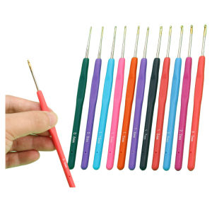 Ultra-Fine Crochet Tool Set Material Package Small Special Fine Hook Needle for Doll Lace Thin Yarn Handmade Diy Crochet Hooks