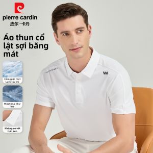 Pierre Cardin | Áo Polo Lụa Băng Làm Mát Ngay Lập Tức