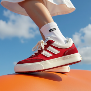 Womens Thick Bottom Canvas Shoes Spring Autumn New Style Hong Kong Style Retro Student Fashion Soft Bottom Casual Board Shoes