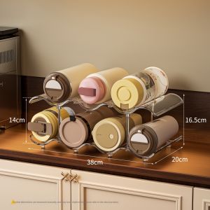 Kaman | Multilayer Dustproof Large Capacity Water Cup Organizer