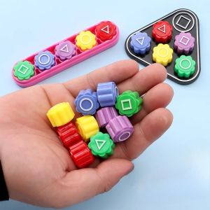 5pcs Dice Gonggi Stone Pebbles Set Funny Gong Gi Korean Game Traditional Play Game Hand Eye Coordination Training Board Games